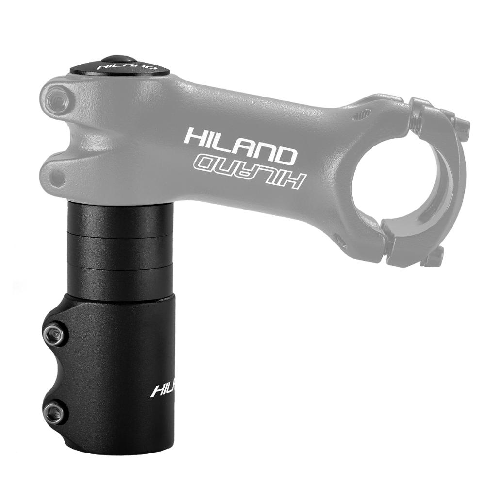 Stem Extender Tube - พวงมาลัย Stem Mountain Bike Stem พวงมาลัยด้านหน้าส้อมหัวหลอดความสูง