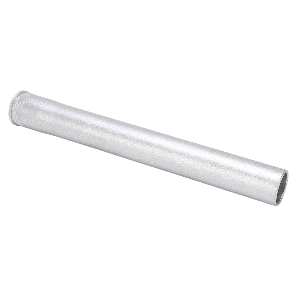 Stem Extender Tube - ท่อต่อขยายแฮนด์จักรยานอะลูมิเนียมอัลลอย ขนาดเส้นผ่านศูนย์กลาง 28.6 มม. แบบตรง สีเงิน