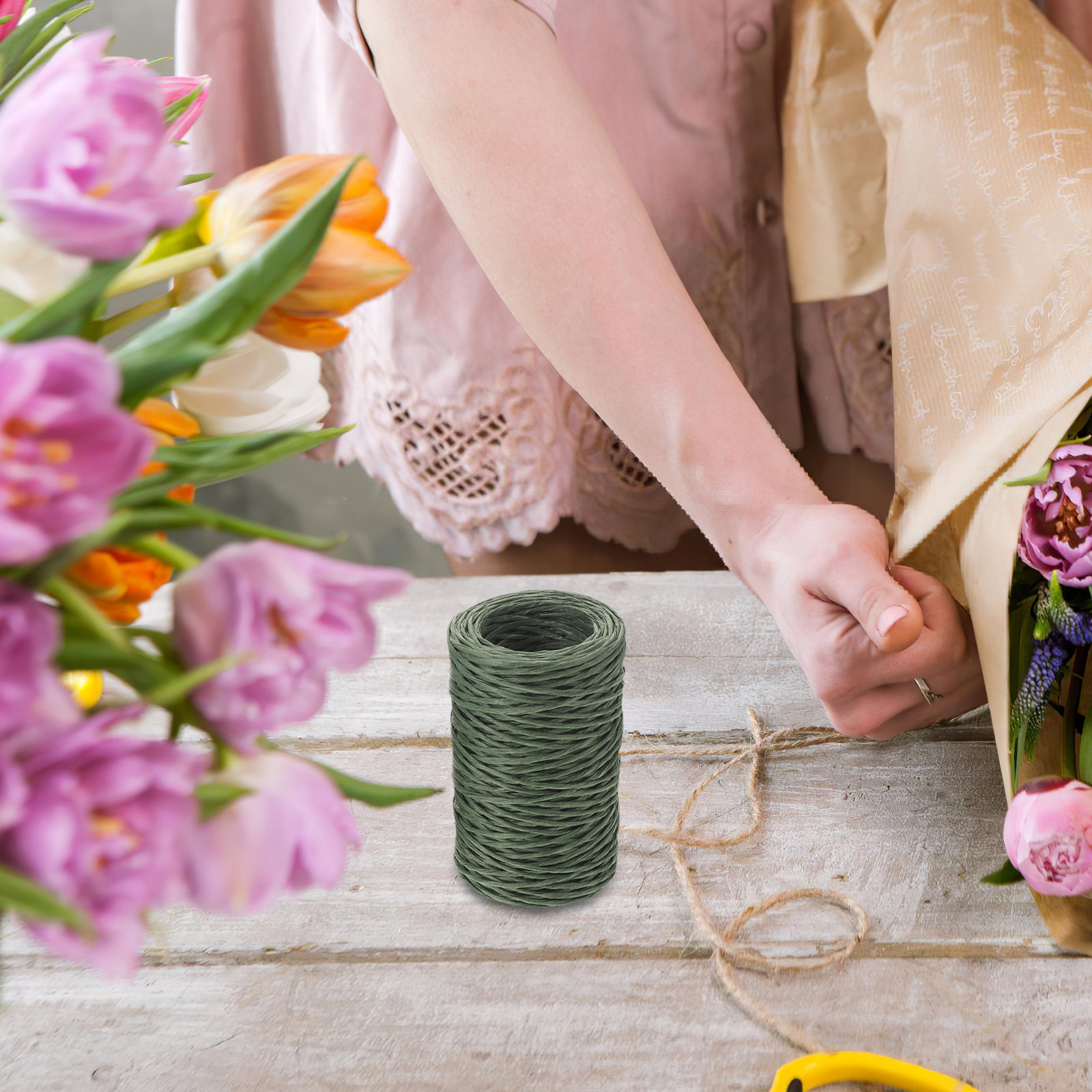 ลวดหุ้มกระดาษสำหรับจัดดอกไม้ 2 - Anda Florist Supply บทวิจารณ์และราคา