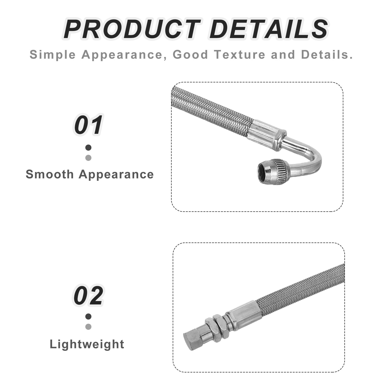 ท่อขยายลมยาง 2 ชิ้น ทำจากสแตนเ - Stem Extender Tube บทวิจารณ์และราคา